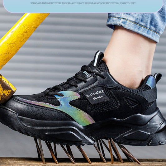 Women's Anti Smashing Lightweight Breathable Labor Protection Shoes